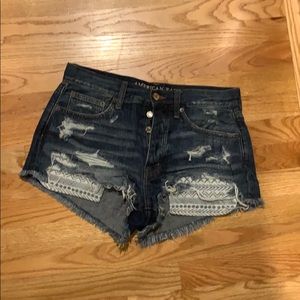 American Eagle Vintage Festival Jean Shorts